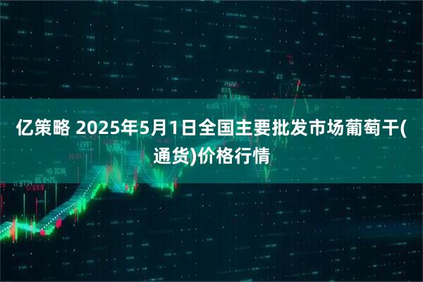亿策略 2025年5月1日全国主要批发市场葡萄干(通货)价格行情