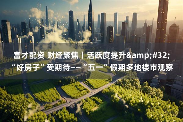 富才配资 财经聚焦丨活跃度提升&#32;“好房子”受期待——“五一”假期多地楼市观察